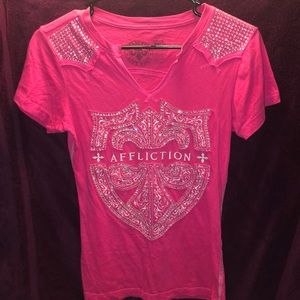 Women’s Affliction short sleeve top